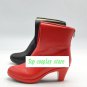 Batman Harley Quinn one black one red high heel ver cos Cosplay Shoes Boots shoe