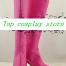 Sailor Moon pink ver  2 white Cosplay Boots shoes shoe boot  #NC216