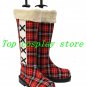 Black Butler Kuroshitsuji Ciel Viscount Cloth Cosplay Shoes boots Christmas ver