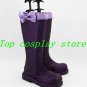 KARNEVAL Kiichi Purple Cosplay Boots shoes shoe boot