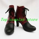 Black Butler Grell Sutcliff Cosplay Shoes Boots dark red& black ver shoe #BBC05