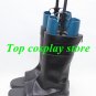 Uzumaki Naruto Uzumaki ninja Cosplay Shoes Boots black ver #15YJZ19