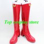 Sailor Moon Cosplay Shoes boots red ver 2 pu leather shoe boot