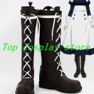 Black Butler Mey-Rin Maylene cosplay Shoes Boots Custom-Made #BBC048 shoe boot