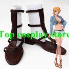 One Piece Cosplay Nami Namei Cosplay Shoes boot #OP024 shoe boot