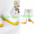 Vocaloid Rin Kagamine Rin Len Kakubo Cosplay Shoes boots #VOC0123 shoe boot