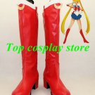 Sailor Moon Cosplay Shoes boots red ver  shoe boot