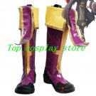 BlazBlue Cosplay Tsubaki Yayoi Cosplay Boots shoes #BZBC07 shoe boot