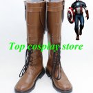Marvel's The Avengers Captain America Steven Steve Rogers cosplay shoes boots v2