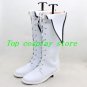 Vocaloid White Rock Shooter flat version Cosplay Boots shoes shoe boot