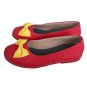 Vocaloid Hatsune Miku Gothic Lolita cute red with yellow bow Cosplay Boots shoe