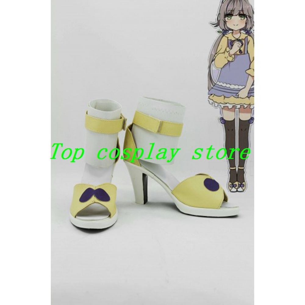 Vocaloid China Project Luo Tianyi Blueberry Rakuteni Cosplay Shoes high heel 171