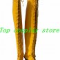 Vocaloid Diva Megurine Luka Cosplay High Boots shoes Yellow #VOC012 shoe boot