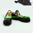Date A Live Tokisaki Kurumi Black Cosplay Show Shoes boots  #DAL010 shoe boot