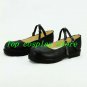 Date A Live Tokisaki Kurumi Black Cosplay Show Shoes boots  #DAL010 shoe boot