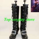 League of Legends LOL The Loose Cannon Jinx Cosplay Shoes boots black high heel