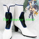 Guilty Gear Dizzy White Cosplay Boots shoes #GG002  shoe boot