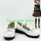 Danganronpa Dangan Ronpa Chihiro Fujisaki Cosplay Shoes boots shoe boot white