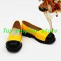 Vocaloid 3 SeeU Hanbok Cosplay Shoes boots Yellow Ver #VOC0137 shoe boot cute