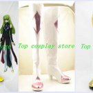 Code Geass Lelouch of the Rebellion  C.C Cosplay Boots shoes shoe boot three ver
