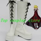 Vocaloid Fate Rebirth Kagamine Len White Cosplay Boots shoes #VOC031 shoe boot