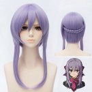Seraph of the End hiiragi shinoa Purple Braided Cosplay Wig