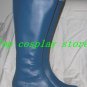 Sailor Moon Crystal Sailor Mercury dark Blue Cosplay Boots shoes shoe boot V2