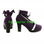 Aikatsu! Yurika Todo Cosplay Shoes boots purple ver shoe boot high heel