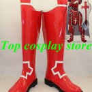SAO Sword Art Online Kirito Heathcliff Knight of Blood Cosplay Boots Shoes red