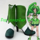 Smile Precure! Pretty Cure Nao Midorikawa Cure March Cosplay Shoes boots #PC019