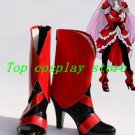 Pretty Cure Cosplay Cure Passion Cosplay Boots shoes short Ver red/black #PC018