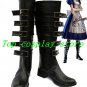 Alice Madness Returns Cosplay Boots shoes black shoe boot