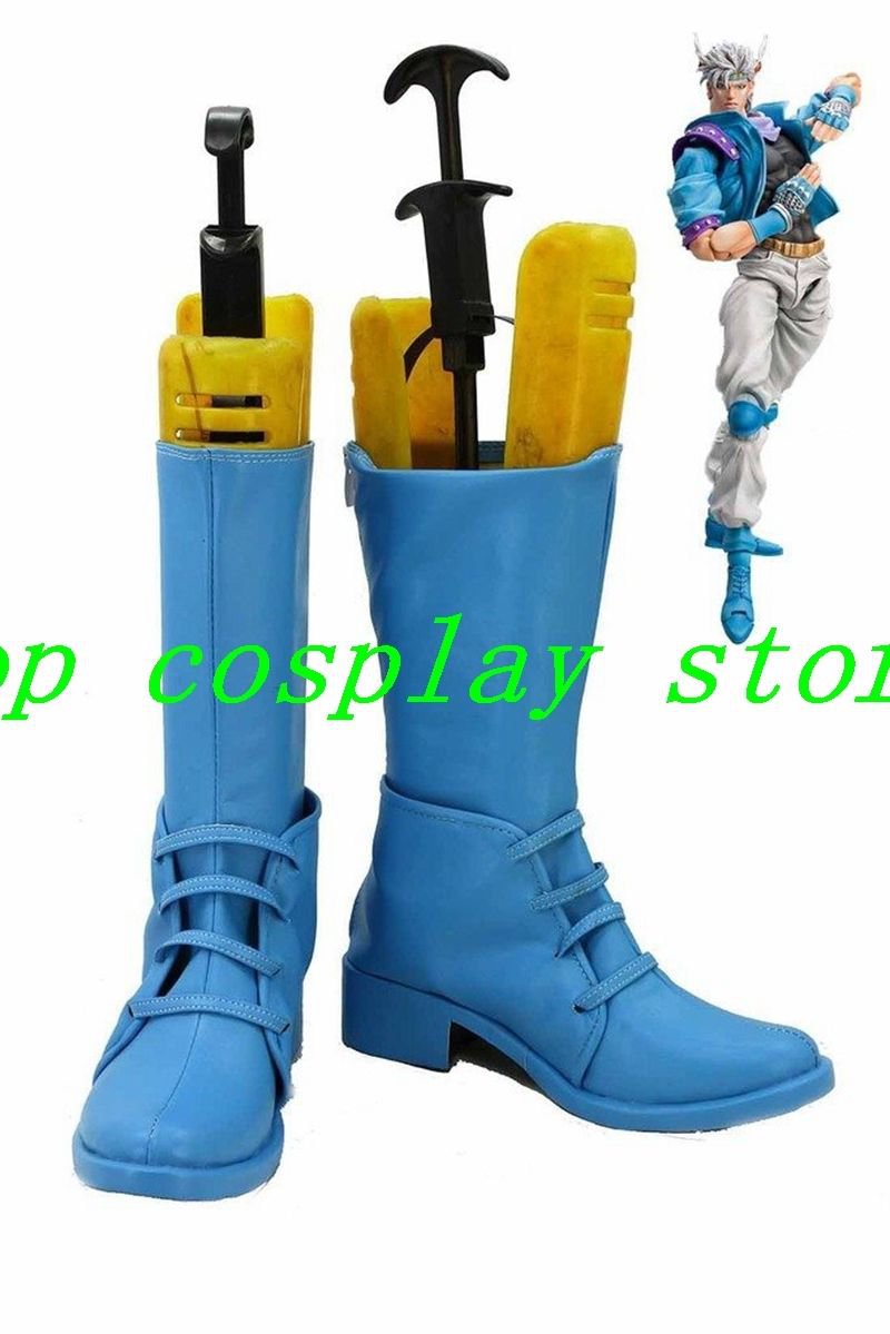 JoJo's Bizarre Adventure Caesar.Anthonio.Zeppeli cosplay shoes boots shoe boot