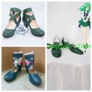 Sailor Moon Sailor Neptune Cosplay Shoes green Ver #SC038 boots shoe boot