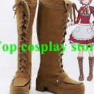 RWBY Yellow Trailer Yang Xiao Long Cosplay Shoes Boots brown Version C hand made