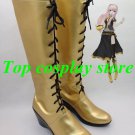 Vocaloid Cosplay Megurine Luka Gold Cospaly Boots shoes shoe boot