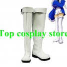 Pandora Hearts Echo Cosplay White Boots shoes #PH004 shoe boot