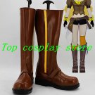 RWBY Yellow Trailer Yang Xiao Long cos Cosplay Boots Shoes shoe boot #15YJZ53
