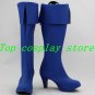 Sailor Moon Sailor Mercury Mizuno Ami Cosplay Shoes Boots shoe boot #BV01