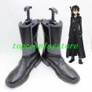 Sword Art Online SAO Kirito Kazuto Kirigaya Cosplay Shoes Boots Custom made #SA034