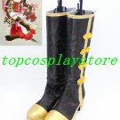 Love Live! maki nishikino Cosplay Shoes Boots for Cheongsam Qipao Chinese Custom made #15YJZ100