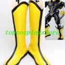x-men Logan Wolverine cosplay Shoes Boots hand made Custom made yellow #15YJZ12