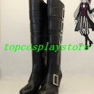 Black Butler Sebastian UnderTaker High Heel Cosplay Boots shoes #15YJZ94