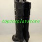 Black Butler Sebastian UnderTaker High Heel Cosplay Boots shoes #15YJZ94
