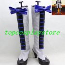 Black Butler III Book of Circus Ciel Phantomhive Grey Cosplay Shoes Boots