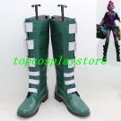 League of Legends LOL The Loose Cannon Jinx killer Cosplay Boots shoes shoe boot