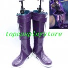 League of Legends LOL Cosplay Annie Purple Cosplay Boots shoes  #15YJZ64