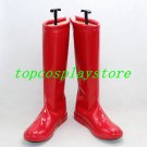 League of Legends LOL  LOL  red Superman cosplay shoes Boots shoe boot