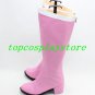 Sailor Moon Sailor Chibi Moon Usagi Small Lady Cosplay Shoes boots light pink Ver #SC006