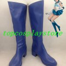 Sailor Moon Sailor Mercury Mizuno Ami Cosplay Shoes boots blue ver #TS164 hand made Custom made